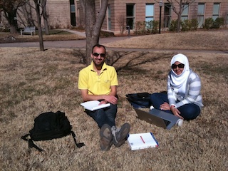 Students Sitting Around Table