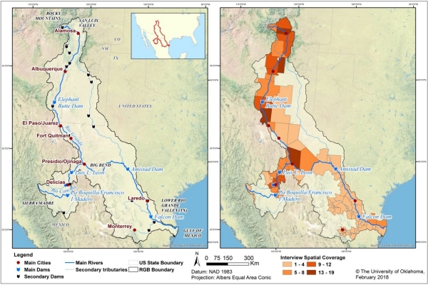 map-rio-grande-rio bravo-socio-environmental-system