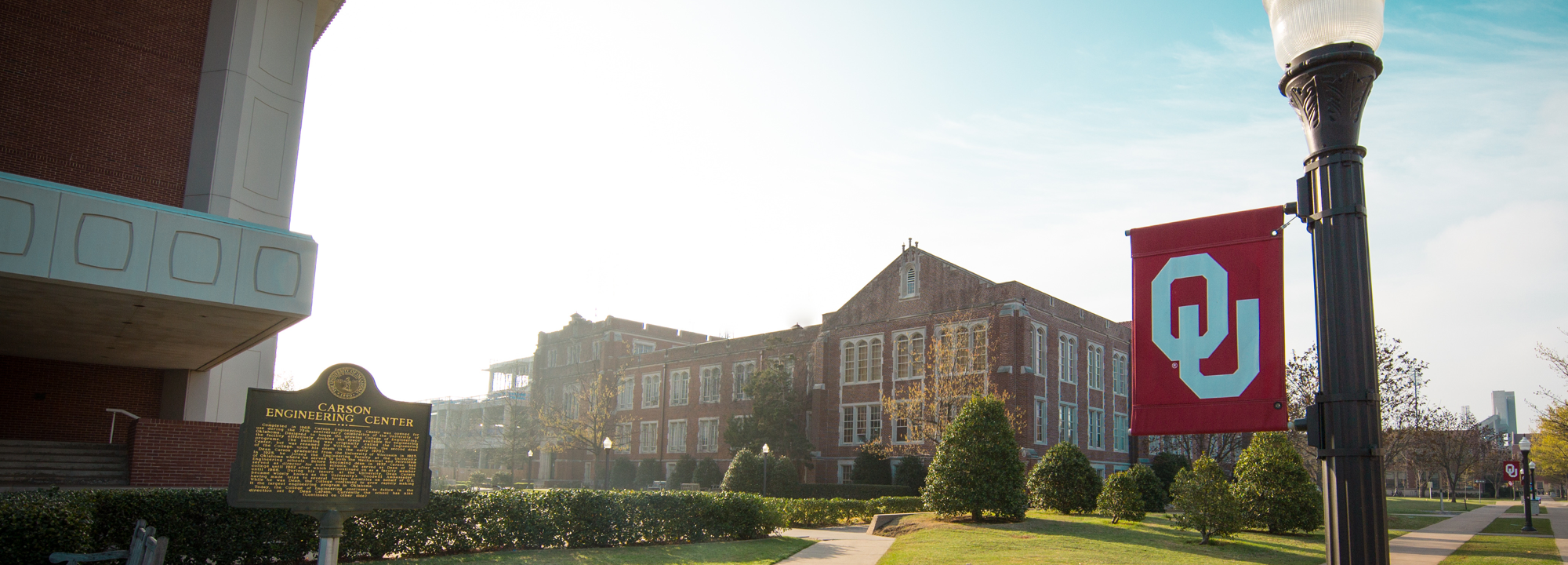 View of Felgar Hall and Carson Engineering Center