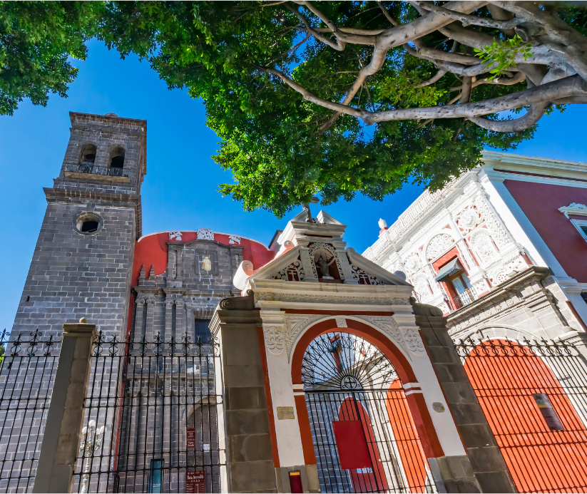 Buildings in Puebla