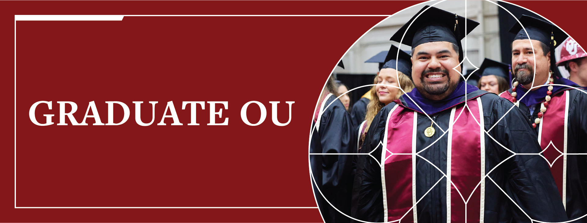 Graduate OU, University of Oklahoma graduate smiling at ceremony