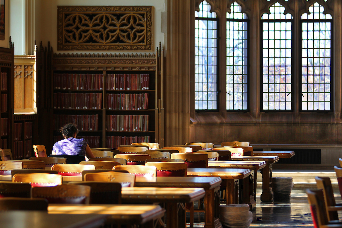 Great Reading Room at Bizzell Memorial Library