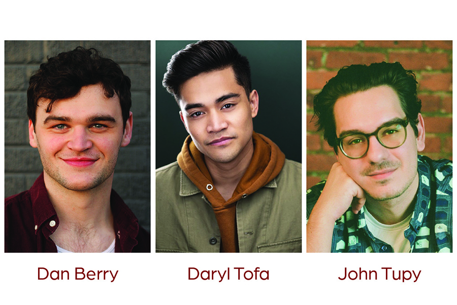 Headshots of Dan Berry, Daryl Tofa and John Tupy.