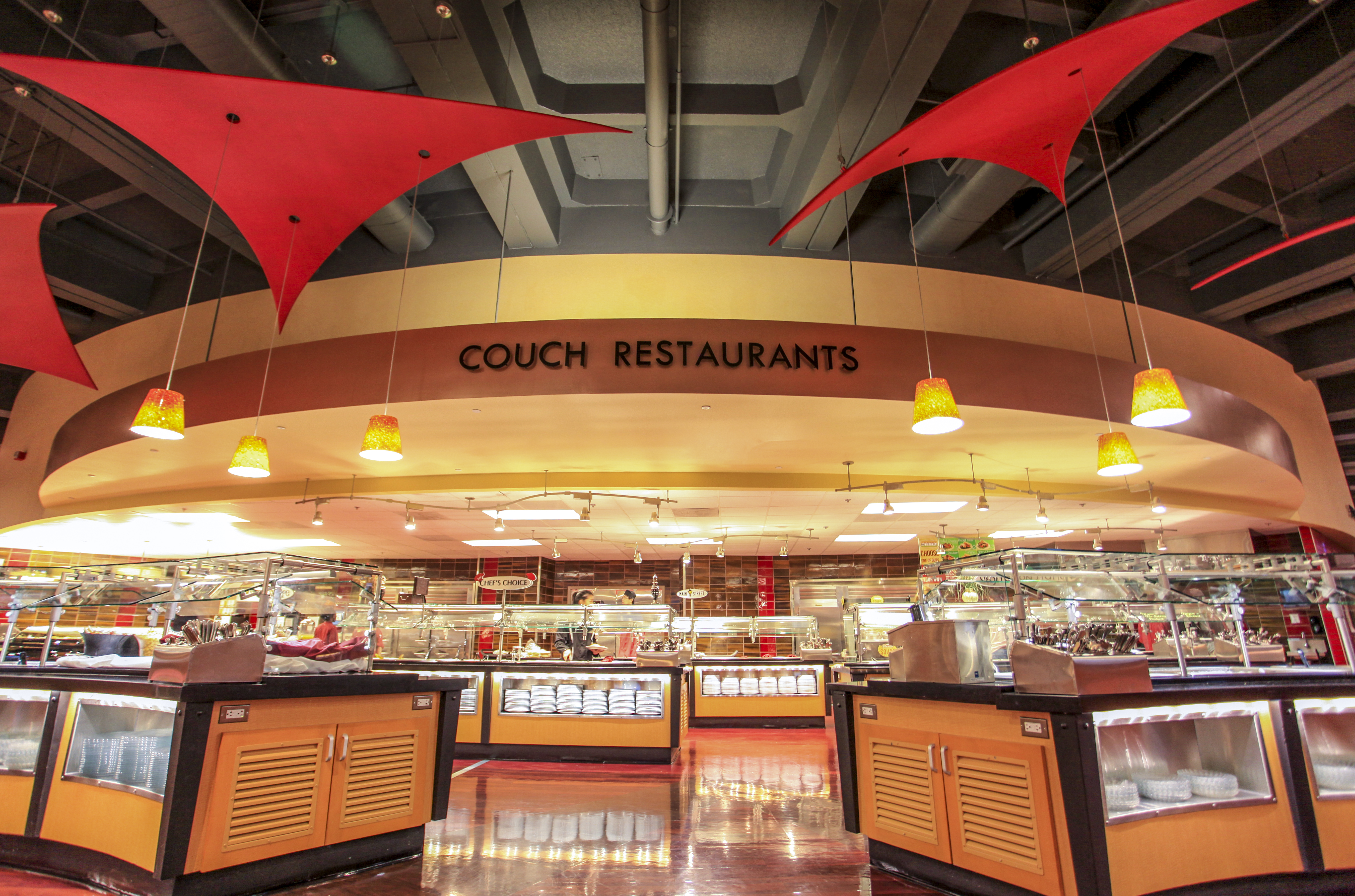 Buffet in Couch restaurants on the OU Norman Campus