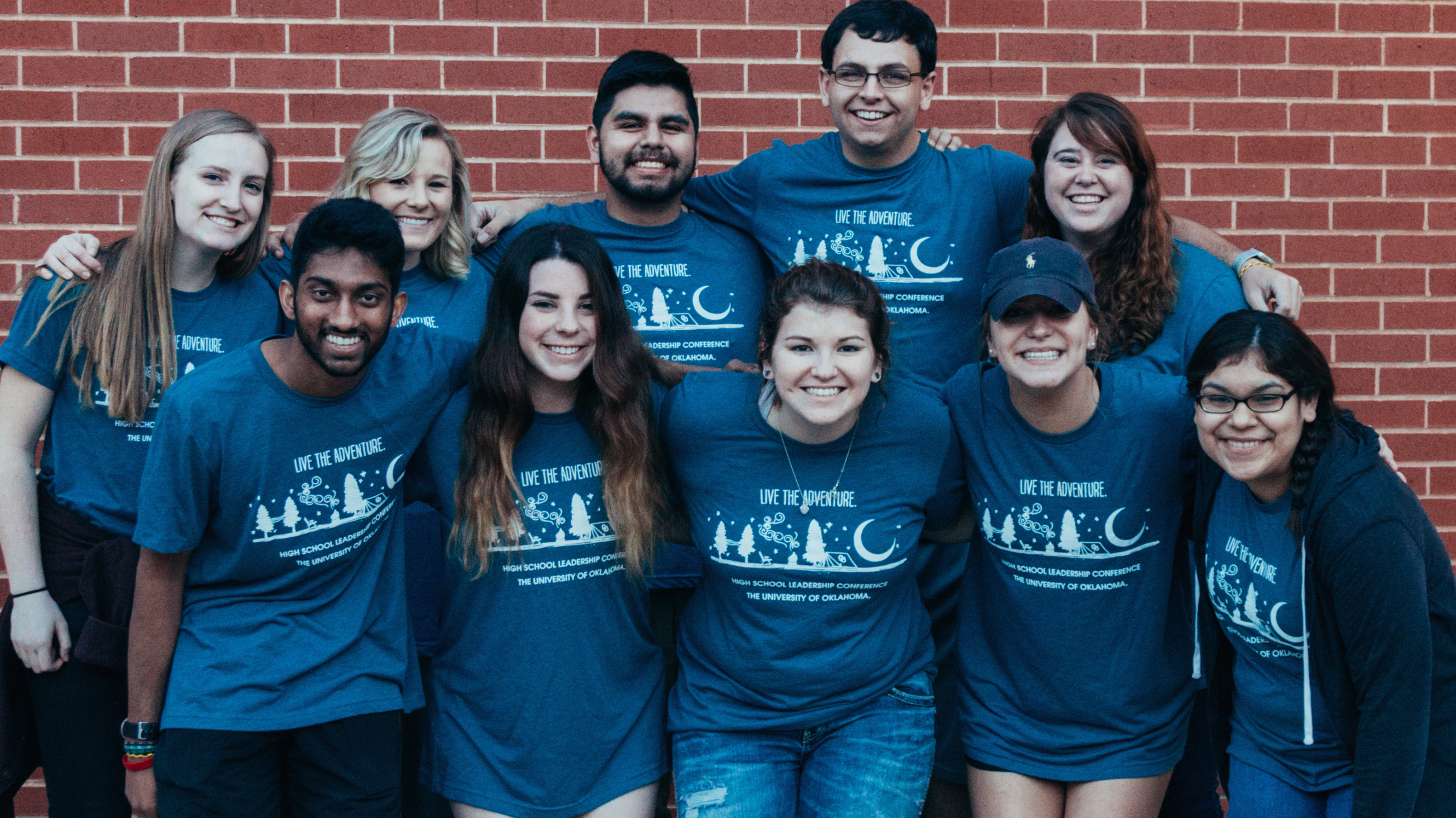 a group of students posing for a picture