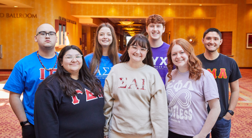 Affiliate Circle students posing for a group photo. 