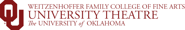 Weitzenhoffer Family College of Fine Arts, University Theatre, The University of Oklahoma website wordmark