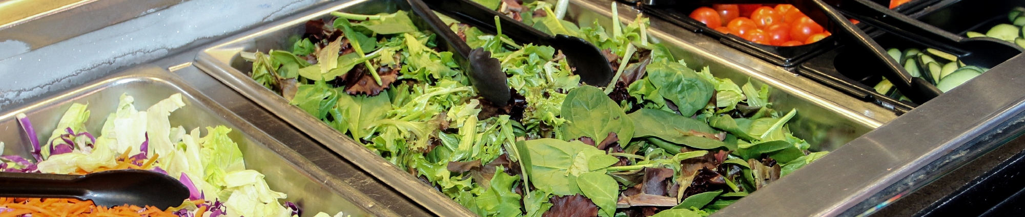 Salad bar in Couch Restaurants