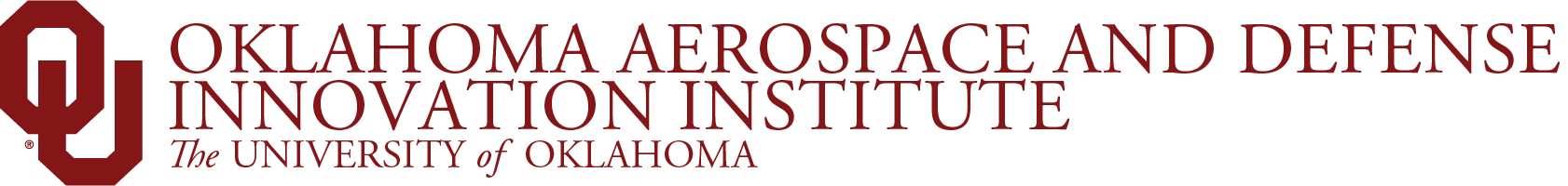 OU Oklahoma Aerospace and Defense Innovation Institute, The University of Oklahoma wordmark