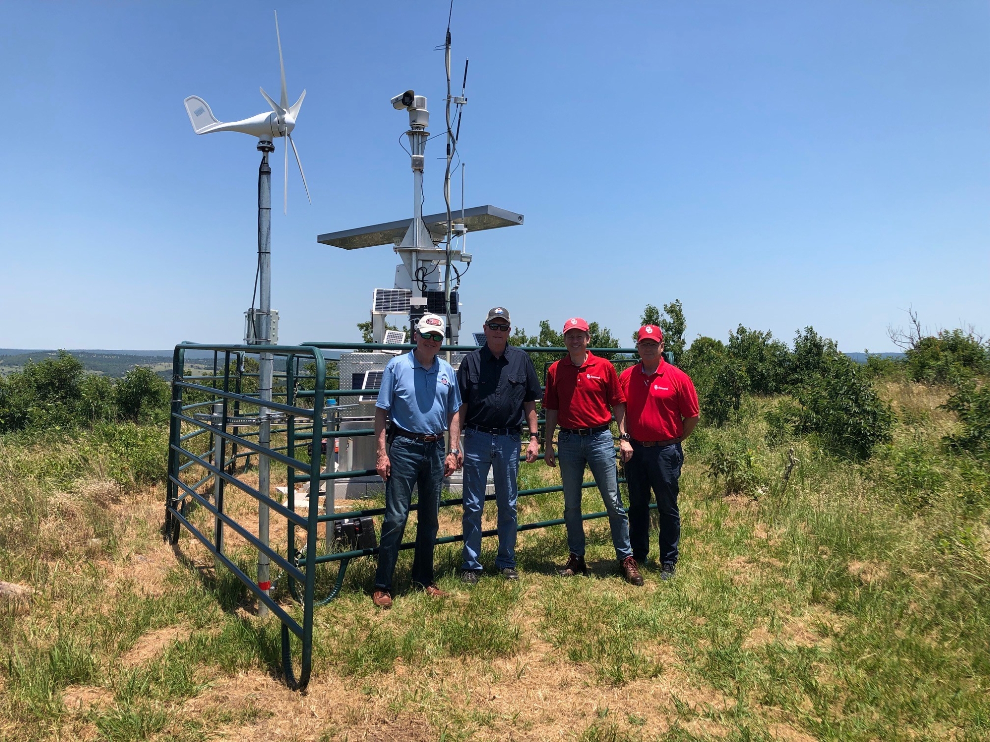 OADII Team Visits Choctaw Nation of Oklahoma Aviation Technology Test Range