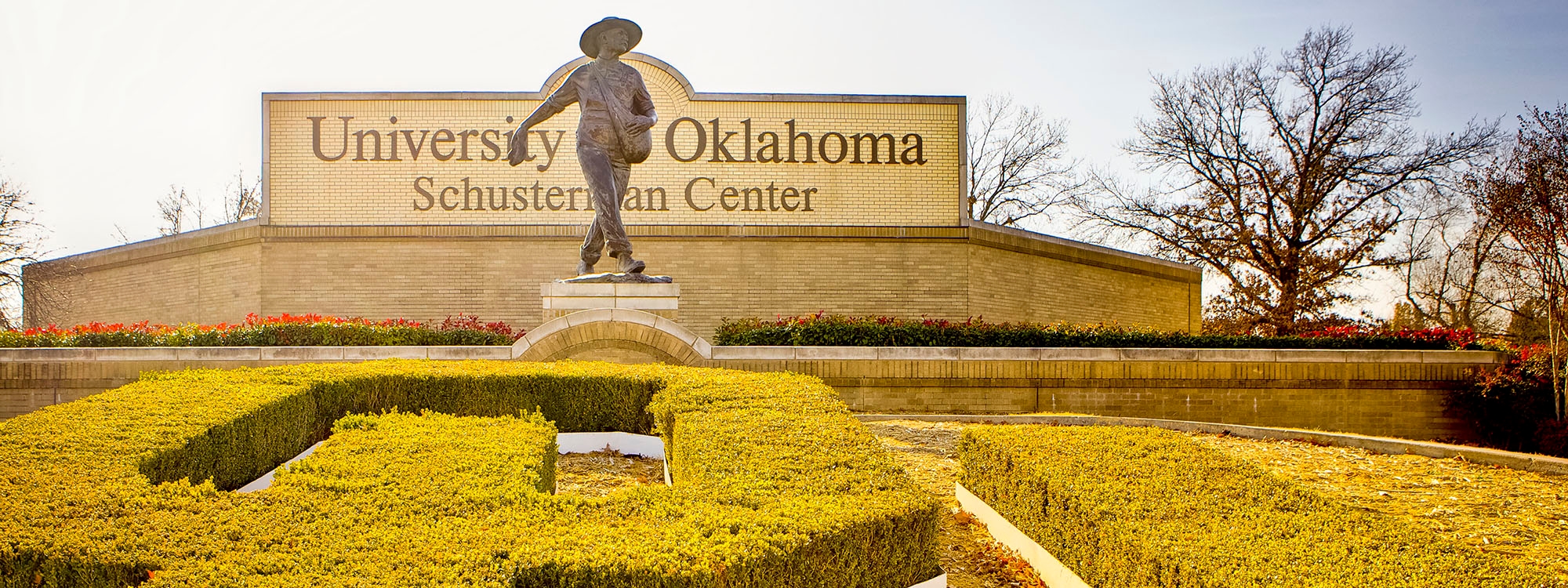 Seed Sower statue on OU-Tulsa campus.