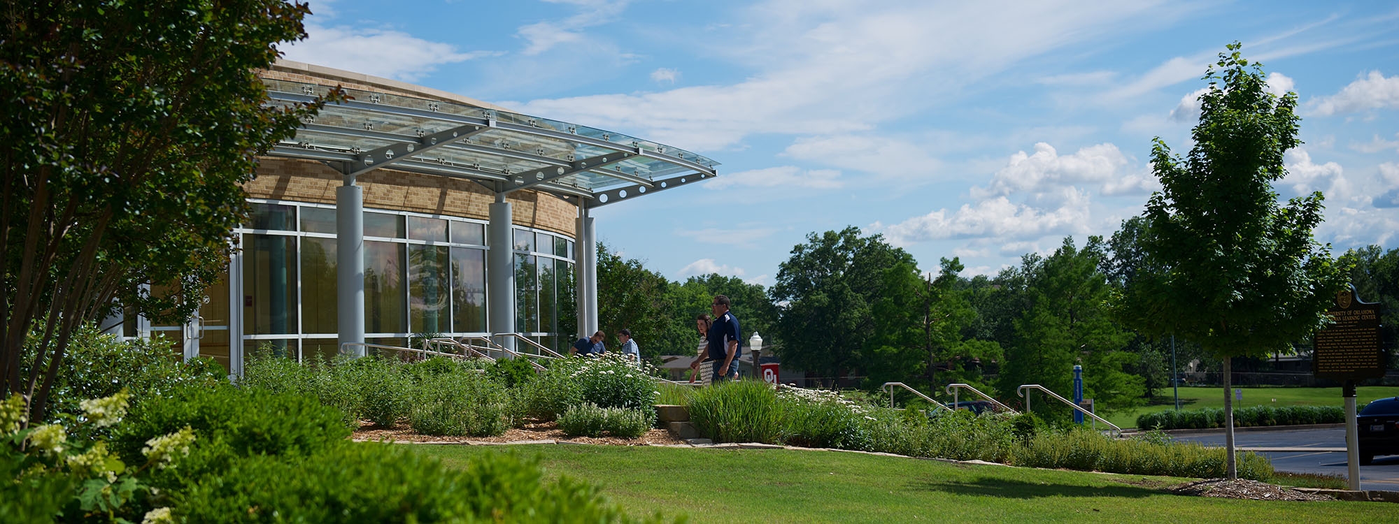 Library on OU-Tulsa campus.