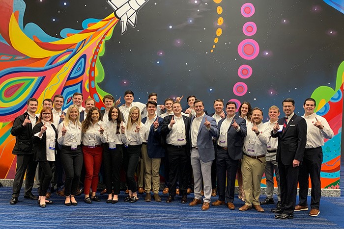 Executive Management students attend NAPE 2019