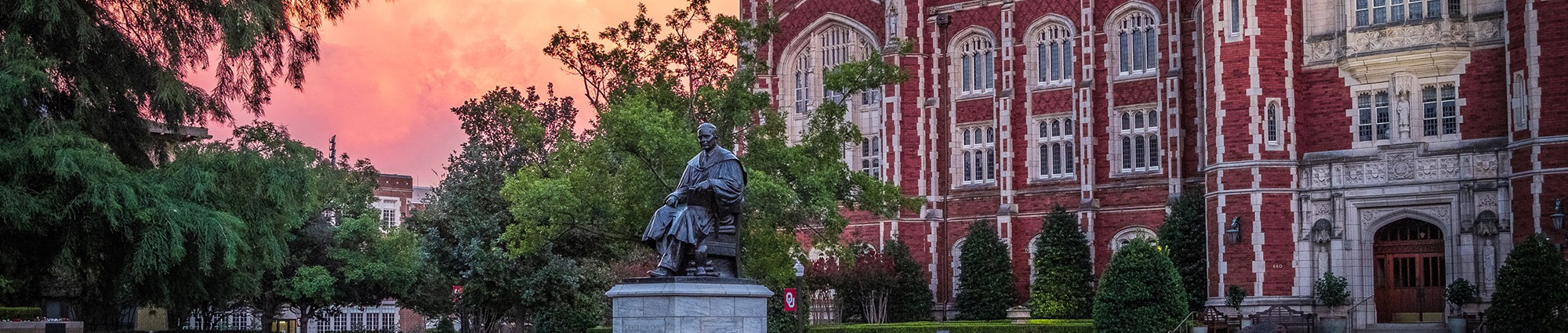 Evans Hall on The University of Oklahoma campus