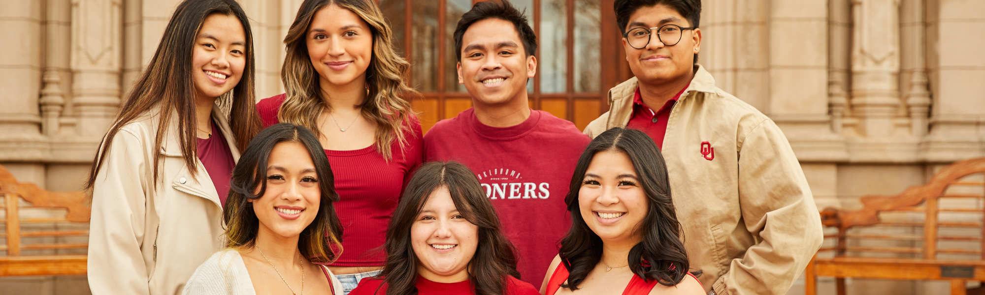 Photo of Multicultural Greek Council students.