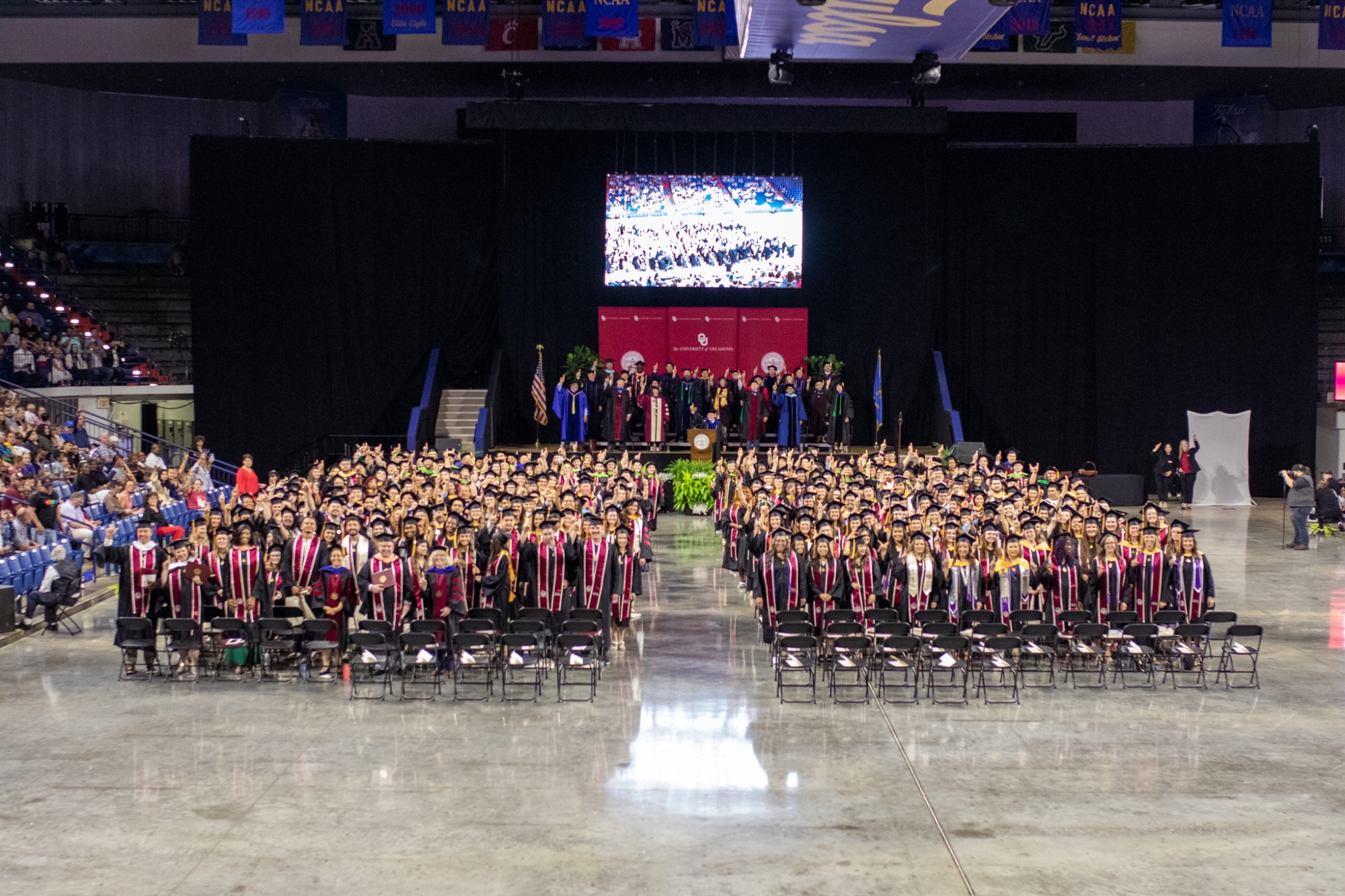 Class of 2023 during Convocation