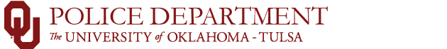 ou-tulsa police department website wordmark