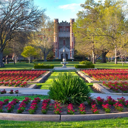 OU campus detail (decorative)