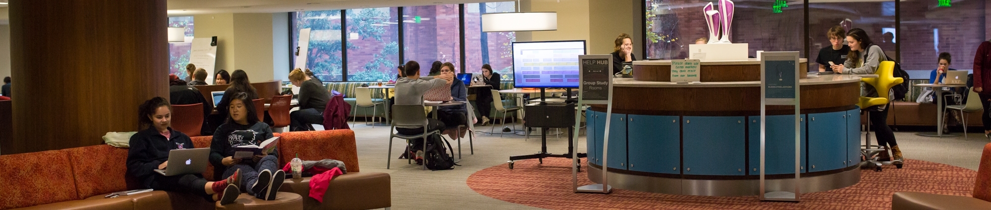 Learning Commons in Bizzell Library